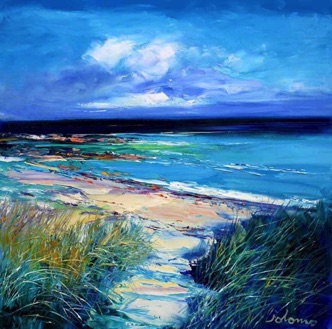 Summerlight Columba's Beach Iona 24x24
